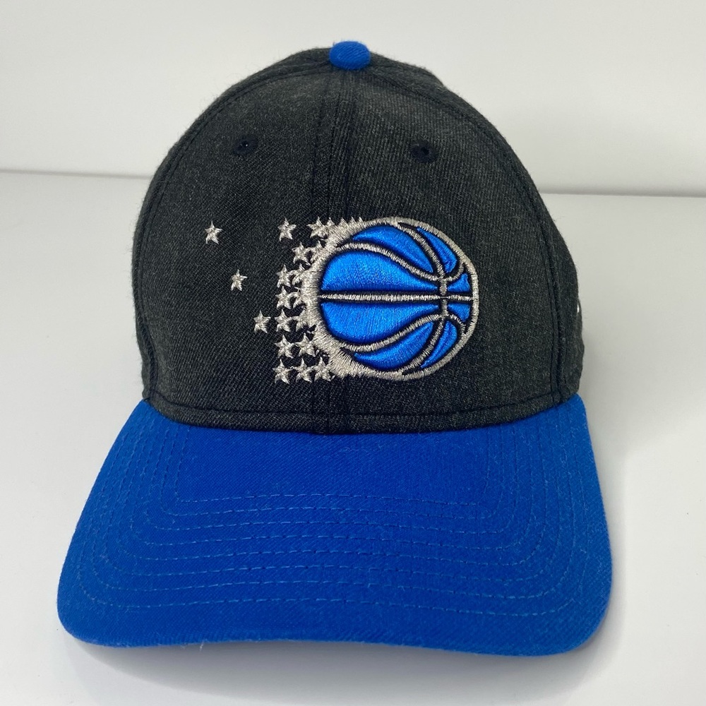 Orlando Magic New Era 9FIFTY NBA Strapback Hat Hardwood Classics Blue Black